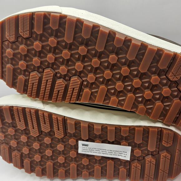 VANS MEN\'S 7 SK8-HI DEL PATO MTE-2 UTILITY BOOTS BROWN GREEN NWOB WATERPROOF